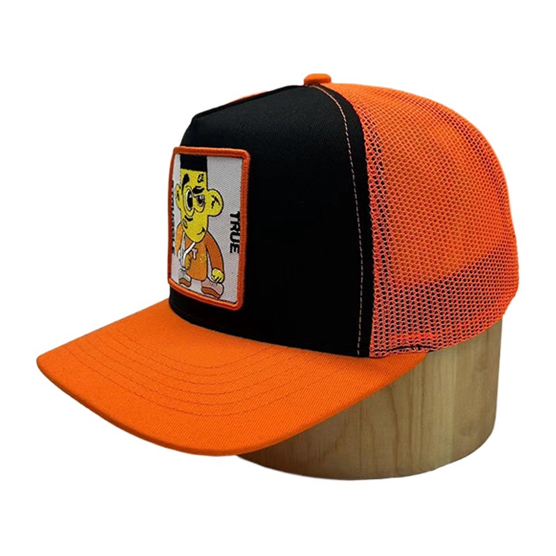 5 painéis Patch Baseball Mesh Hat