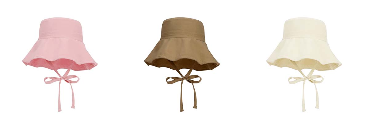 bucket hat with string